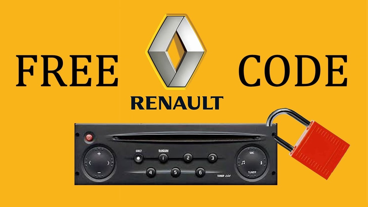 Renault Radio Code Calculator