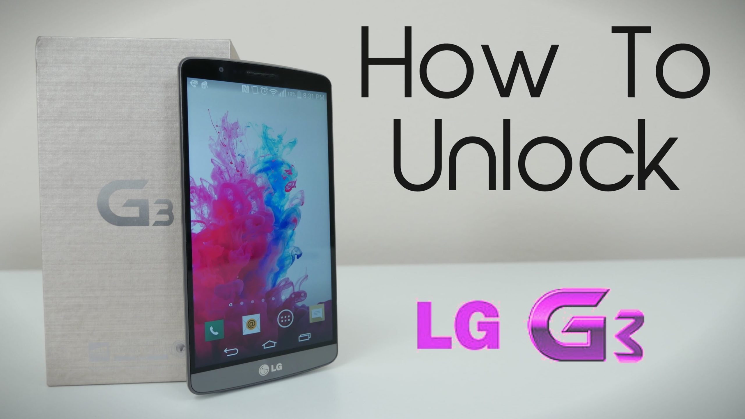 Unlock LG G3