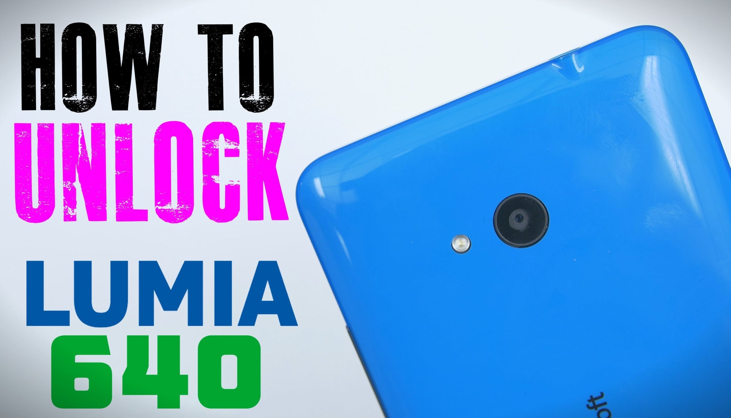 Unlock Microsoft Lumia 640