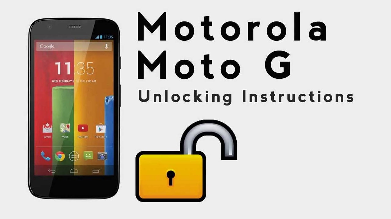 Unlock Moto G