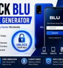 BLU phone unlock code generator for network unlocking by IMEI