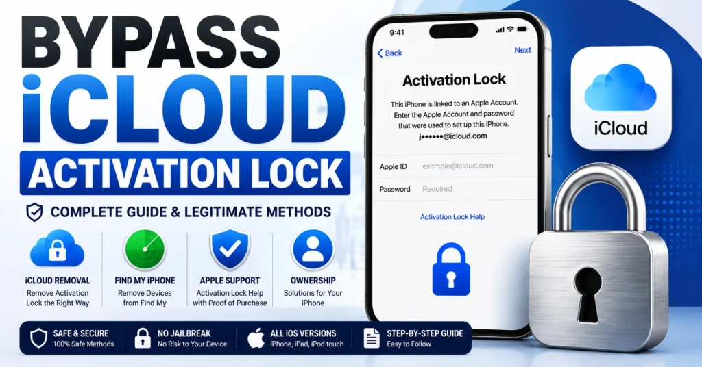 Bypass iCloud Activation Lock guide for iPhone