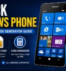 Unlock Windows Phone with unlock code and code generator guide