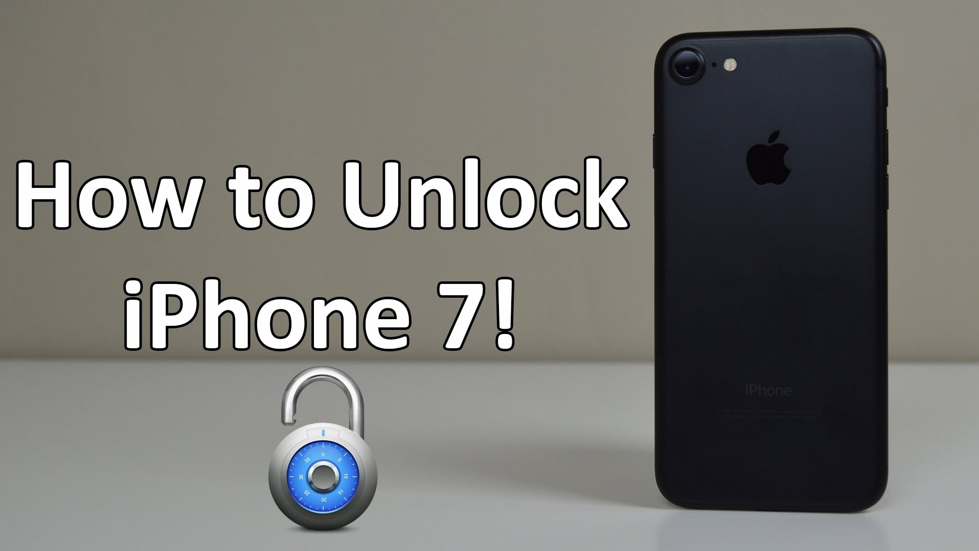 iPhone 7 Unlock