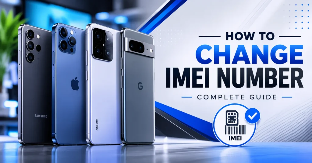 How to change IMEI number guide with multiple smartphones