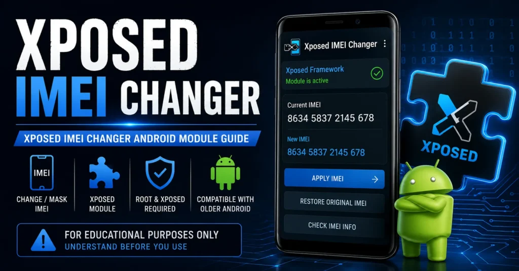 Xposed IMEI Changer Android module guide