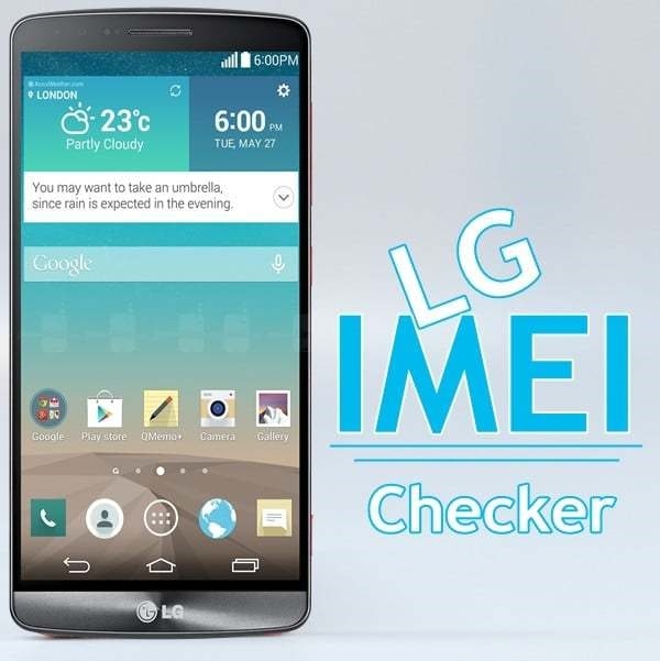 LG IMEI Check