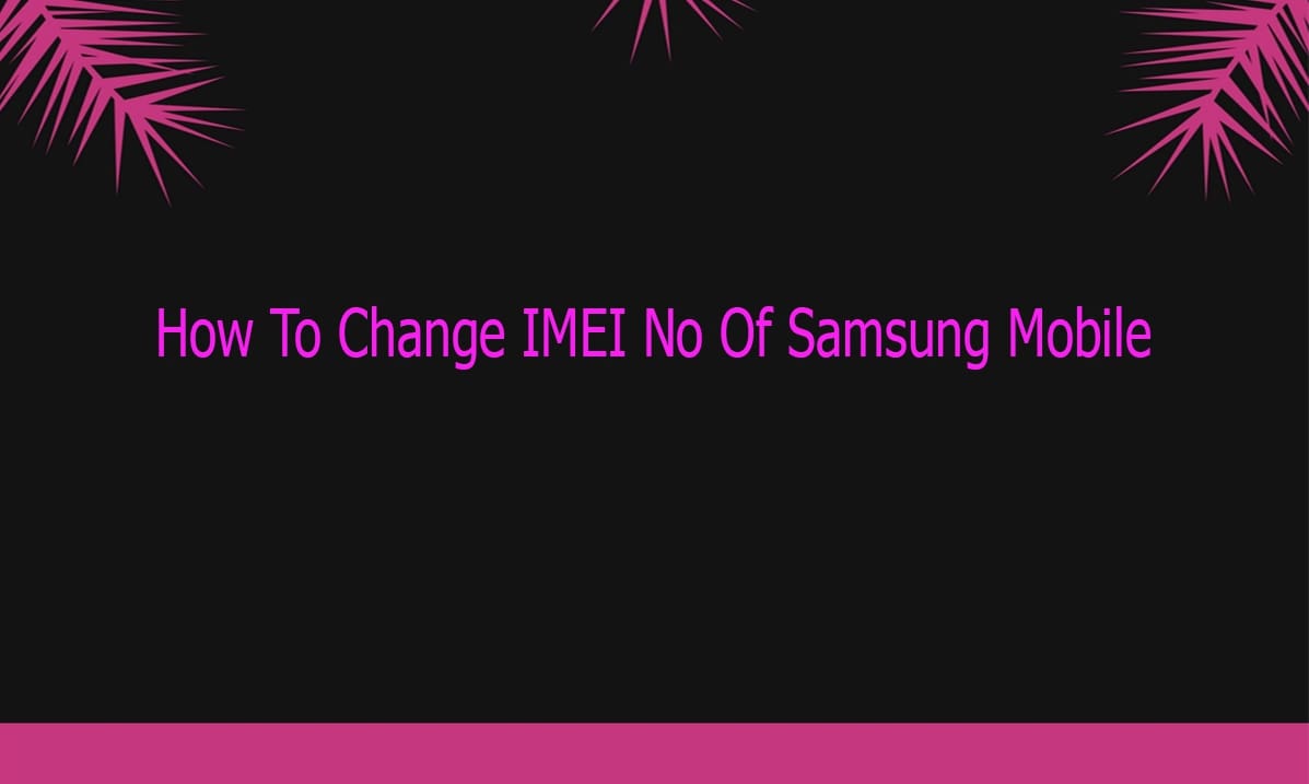 Samsung IMEI