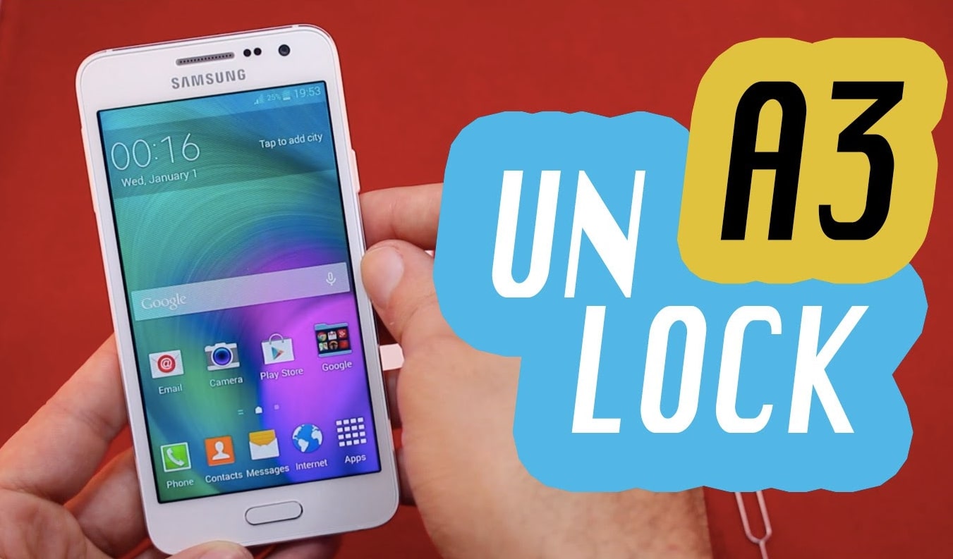 Unlock Samsung Galaxy A3