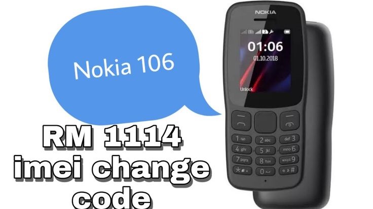 Nokia 106 IMEI Change Code