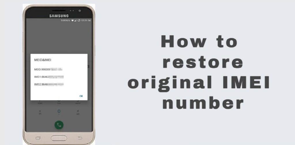 How To Restore Lost IMEI Number On Android