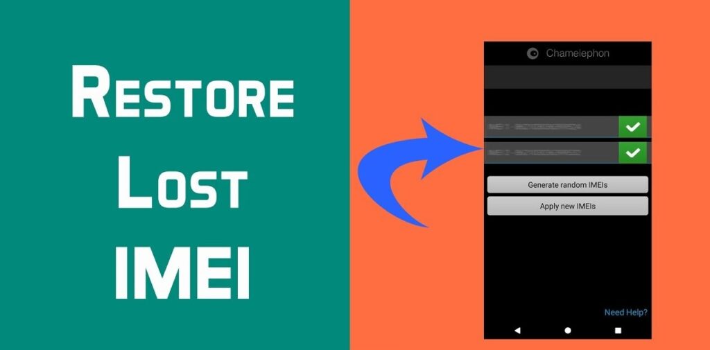 Restore Lost IMEI Number On Android