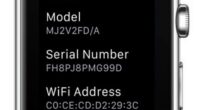 Apple Watch Serial Number