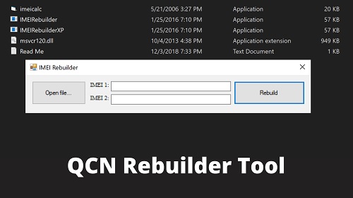 IMEI Rebuilder Tool