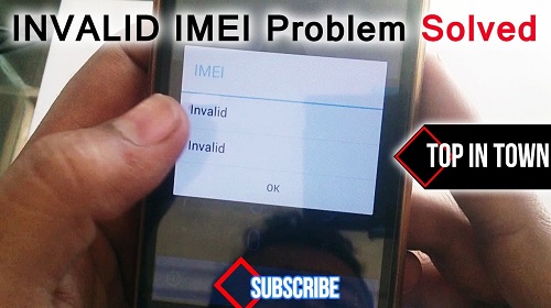 Invalid IMEI Number Error