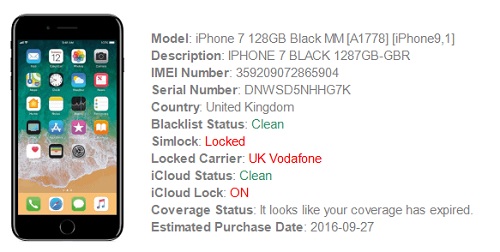 Unlocked iPhone