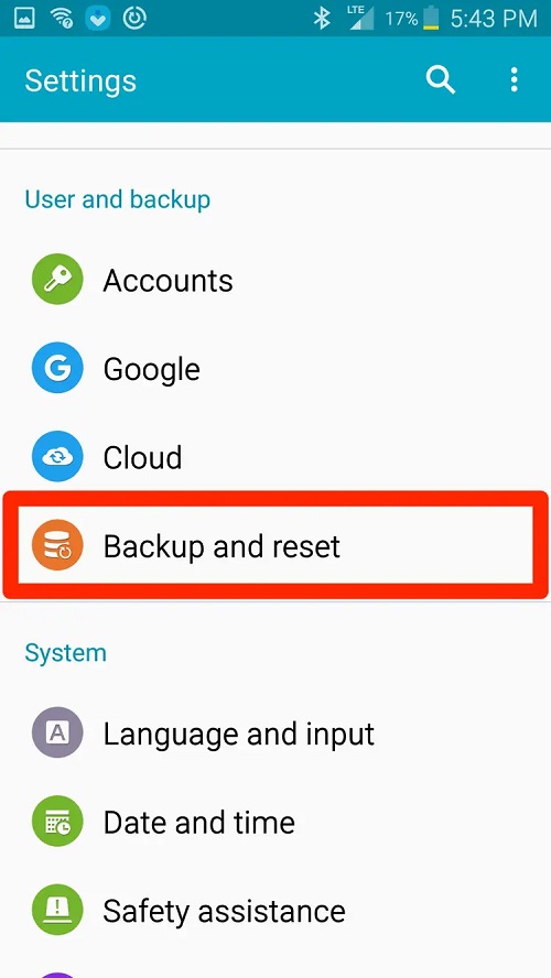 Backup Options