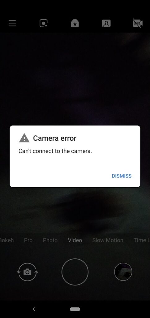 How To Fix Camera Not Working