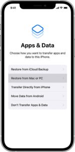 How To Share Data From iPhone To iPhone With iTunes Or Finder
