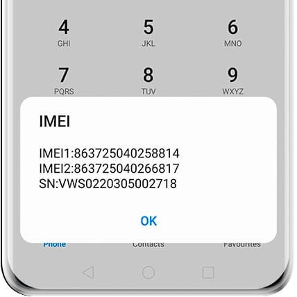 Huawei Nova 10 Pro IMEI Number