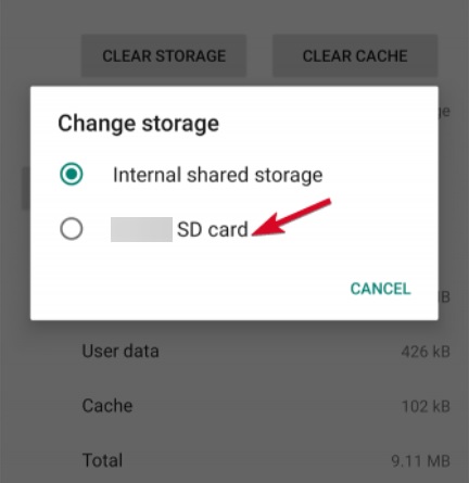 Move Files From Internal Storage To SD Card