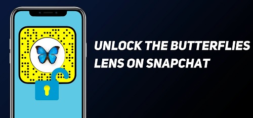 How To Unlock The Butterflies Lens On Snapchat