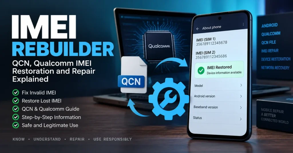IMEI rebuilder QCN and Qualcomm IMEI restoration guide