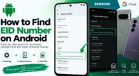 How to find EID number on Android using About phone and SIM status