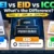 IMEI vs EID vs ICCID showing the differences between phone, eSIM hardware, and SIM profile identifiers