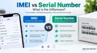 IMEI vs serial number comparison showing the differences between phone identifiers