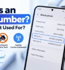 What is an IMEI number and what is it used for on a mobile phone