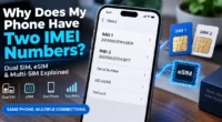 Why does my phone have two IMEI numbers showing IMEI1 and IMEI2 on a Dual SIM smartphone